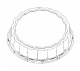 Coperchio per Vassoio Medoro Alcas CM 34.00 H 8,00 - 10 Pezzi
