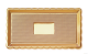 Vassoio Medoro Rettangolare Alcas CM 15,00 X 35,00 X 1,00 - 10 Pezzi