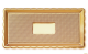 Vassoio Medoro Rettangolare Alcas CM 15,00 X 40,00 X 1,00 - 10 Pezzi