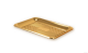 Vassoio Kado' Dorato MISURA 3 - CM 27,00 X 19,00 X 2,10 - 10 Pezzi