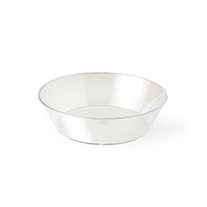 Vassoio Trasparente per Dolci  BAVARESE ALCAS Diametro cm 18,00 H 4,20 - 650 CC