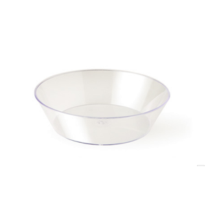 Vassoio Trasparente per Dolci BAVARESE ALCAS Diametro cm 20,00 H 4,20 - 800 CC
