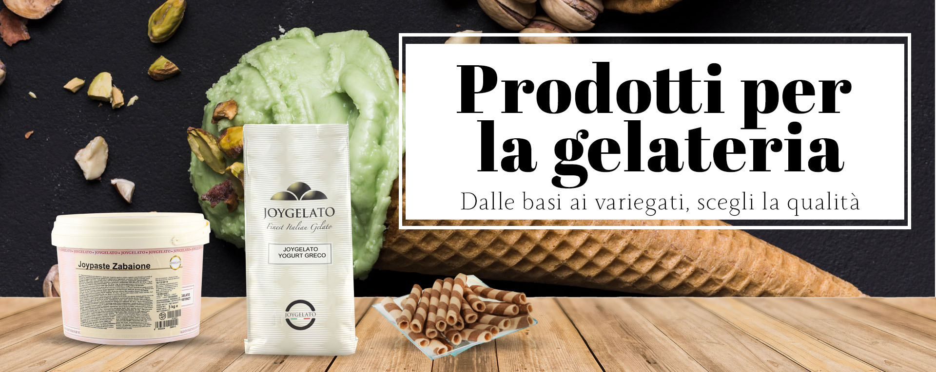 Produits pour glaciers